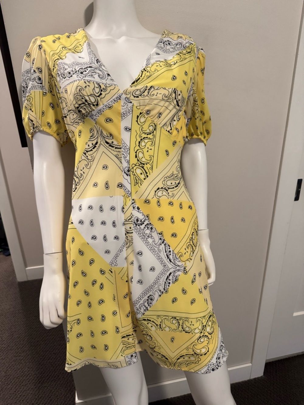 Staud Mille Bandana Dress - MINT!